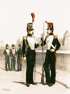The Parisian Municipale Guard, formed 29th July 1830